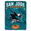 San Jose Sharks Blanket Sherpa Blanket Throw Blanket san jose sharks blanket sherpa blanket throw blanket v13