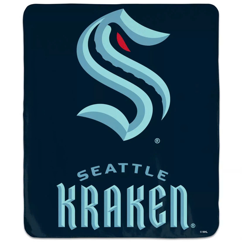 Seattle Kraken Blanket FLeece Blanket Throw Blanket