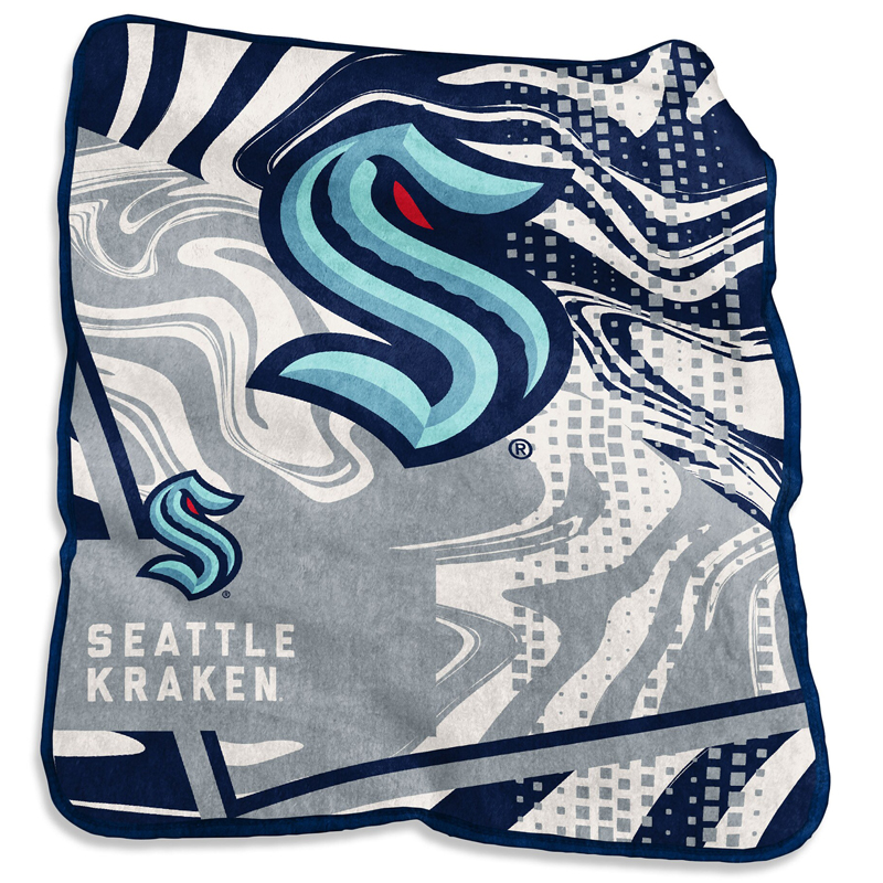 Seattle Kraken Blankets FLeece Blanket Throw Blanket