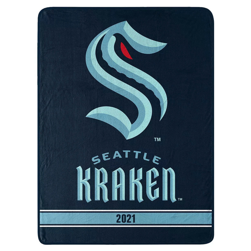 Seattle Kraken Blankets FLeece Blanket Throw Blanket