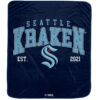 Seattle Kraken Blankets Sherpa Blanket Throw Blanket seattle kraken blankets sherpa blanket throw blanket v3