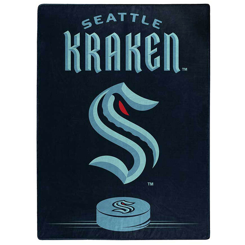 Seattle Kraken Blankets Sherpa Blanket Throw Blanket