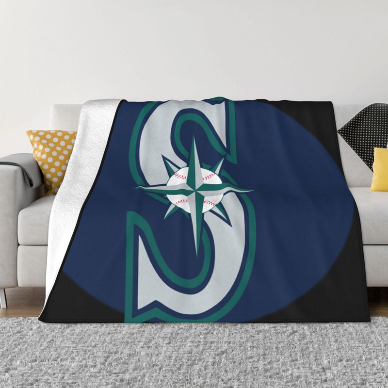 Seattle Mariners Blankets FLeece Blanket Throw Blanket