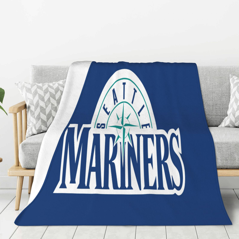 seattle-mariners-blankets-fleece-blanket-throw-blanket-v33 seattle mariners blankets fleece blanket throw blanket v33