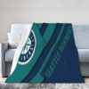 Seattle Mariners Blankets FLeece Blanket Throw Blanket seattle mariners blankets fleece blanket throw blanket v47