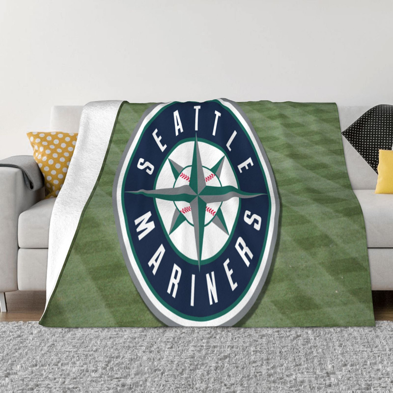 Seattle Mariners Blankets FLeece Blanket Throw Blanket
