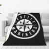 Seattle Mariners Blankets Sherpa Blanket Throw Blanket seattle mariners blankets sherpa blanket throw blanket v15