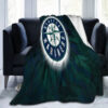Seattle Mariners Blankets Sherpa Blanket Throw Blanket seattle mariners blankets sherpa blanket throw blanket v20