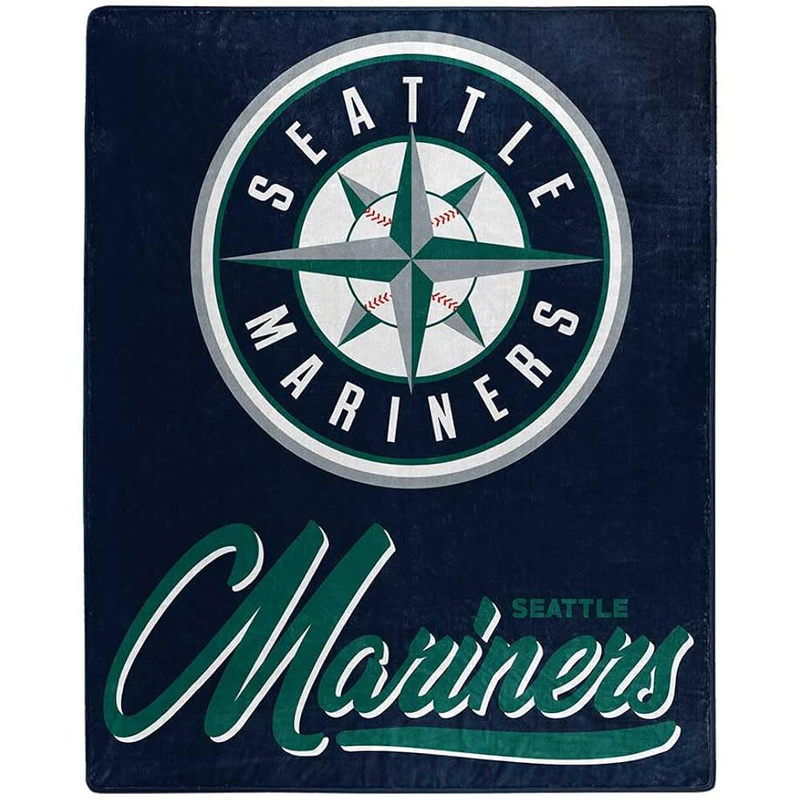 Seattle Mariners Blankets Sherpa Blanket Throw Blanket