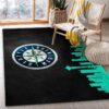 seattle mariners rug living room carpet regtangle carpet floor decor home decor ver 350