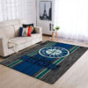 Seattle Mariners Rug MLB Area Rug Living Room Area Rug Indoor Rug Rectangle Carpet seattle mariners rug living room carpet regtangle carpet floor decor home decor ver 353