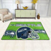 Seattle Seahawks Rug NFL Area Rug Living Room Area Rug Indoor Rug Rectangle Carpet seattle seahawks area rug bathroom rug floor rug regtangle carpet home decor ver 1897