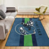 Seattle Seahawks Area Rug NFL Area Rug Living Room Rug Indoor Rugs Rectangle Carpet seattle seahawks area rug bathroom rug floor rug regtangle carpet home decor ver 1904