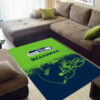 Seattle Seahawks Area Rug NFL Area Rug Dining Room Rug Indoor Rugs Rectangle Carpet seattle seahawks area rug living room rug floor rug regtangle carpet home decor ver 1908