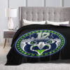 Seattle Seahawks Blanket FLeece Blanket Throw Blanket seattle seahawks blanket fleece blanket throw blanket v5