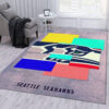 Seattle Seahawks Area Rug NFL Area Rug Bathroom Rugs Indoor Rugs Rectangle Carpet seattle seahawks carpet bathroom rug floor rug regtangle carpet home decor ver 1937