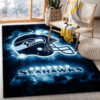 Seattle Seahawks Rug NFL Area Rug Bathroom Rug Indoor Rug Rectangle Carpet seattle seahawks carpet living room rug floor rug regtangle carpet home decor ver 1946