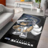 Seattle Seahawks Area Rug NFL Area Rug Dining Room Rugs Indoor Indoor Rug Rectangle Carpet seattle seahawks rug living room rug floor rug regtangle carpet home decor ver 1980