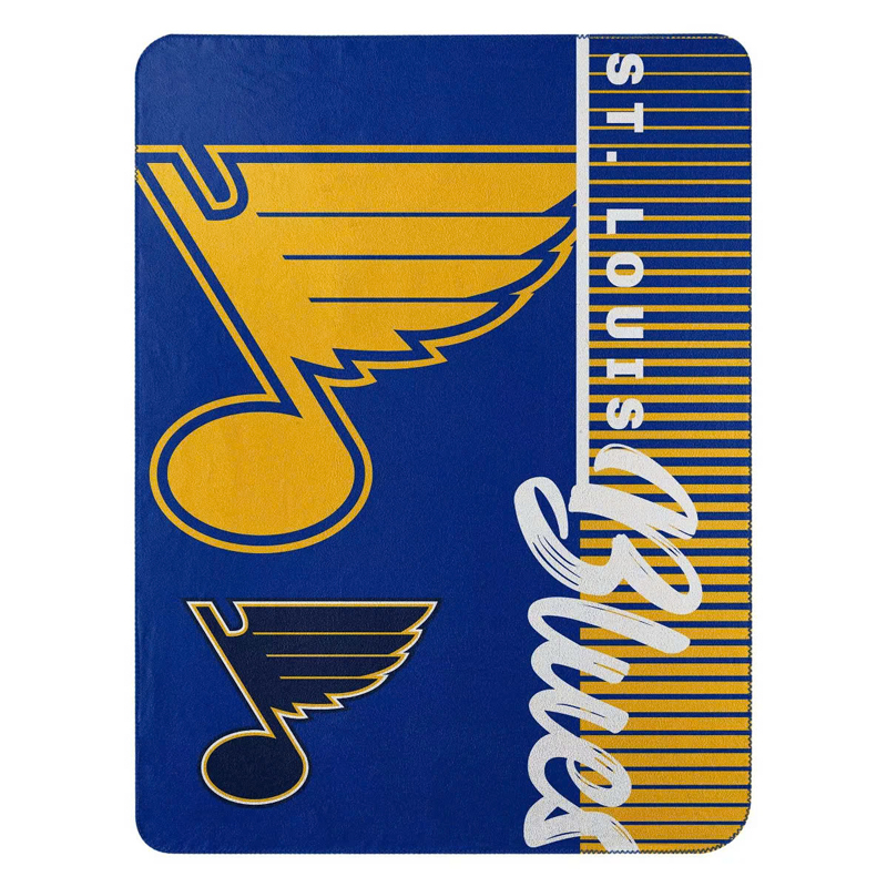 St Louis Blues Blanket Sherpa Blanket Throw Blanket
