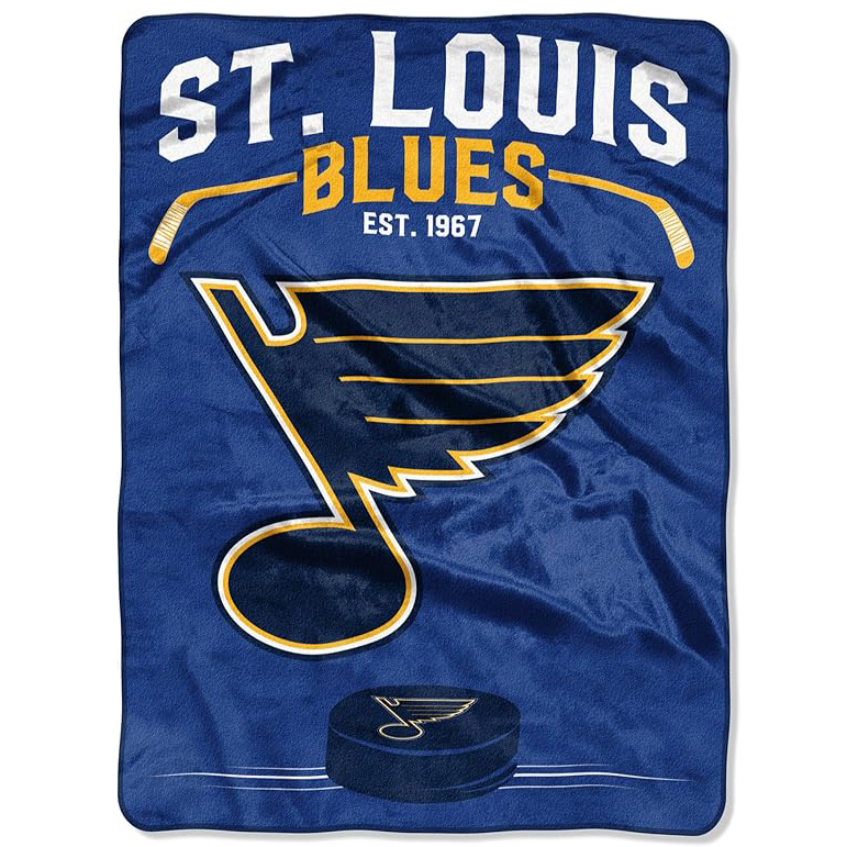 St Louis Blues Blankets Sherpa Blanket Throw Blanket