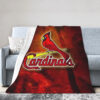 st louis cardinals blanket fleece blanket throw blanket v60