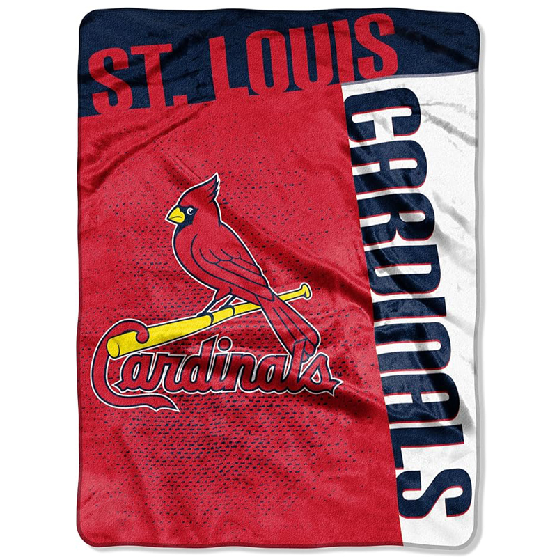 St Louis Cardinals Blanket Sherpa Blanket Throw Blanket
