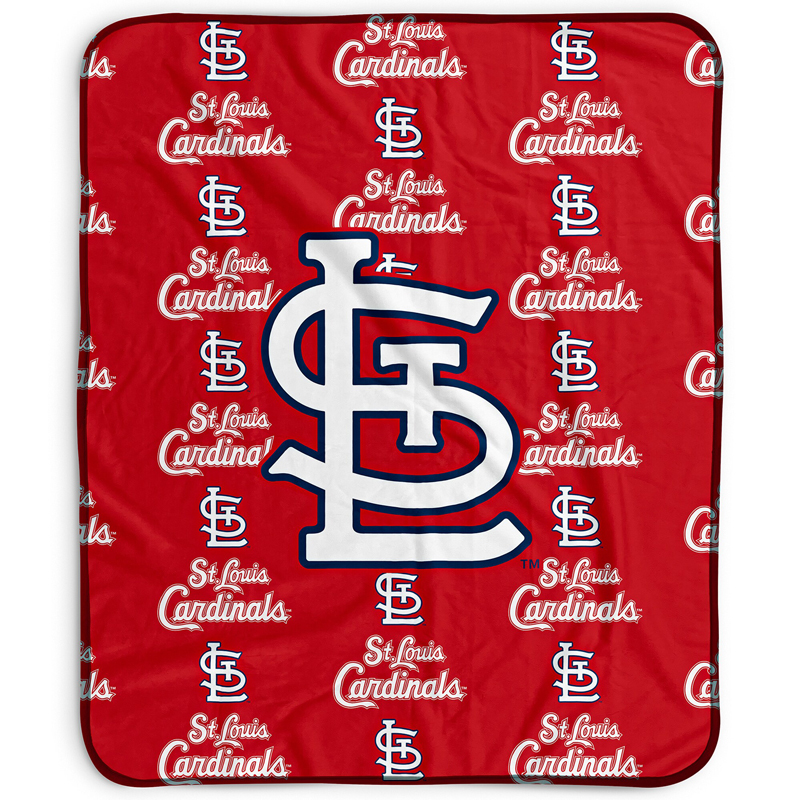 St Louis Cardinals Blanket Sherpa Blanket Throw Blanket