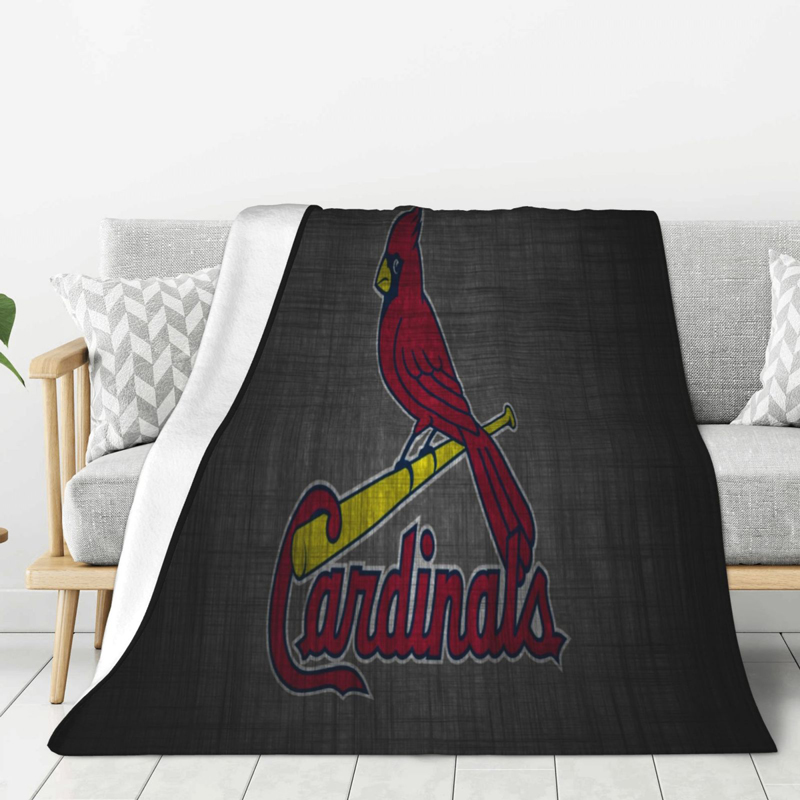 St Louis Cardinals Blanket Sherpa Blanket Throw Blanket