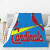 st louis cardinals blanket sherpa blanket throw blanket v61
