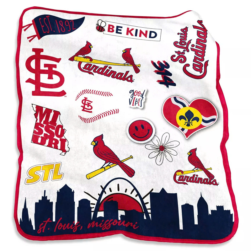 St Louis Cardinals Blankets FLeece Blanket Throw Blanket