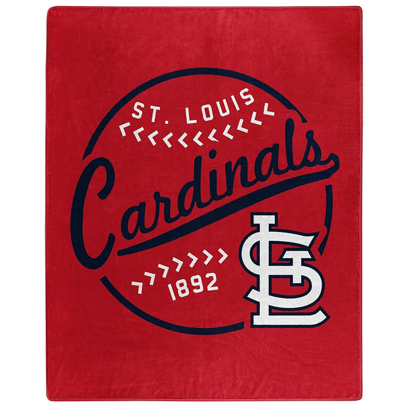 St Louis Cardinals Blankets Sherpa Blanket Throw Blanket