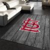 St Louis Cardinals Area Rug MLB Area Rug Dining Room Rugs Indoor Rug Rectangle Carpet st louis cardinals rug living room carpet regtangle carpet floor decor home decor ver 362