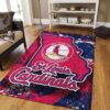 St Louis Cardinals Area Rug MLB Area Rug Bedroom Area Rug Indoor Rugs Rectangle Carpet st louis cardinals rug living room carpet regtangle carpet floor decor home decor ver 367
