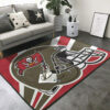 Tampa Bay Buccaneers Rug NFL Area Rug Bedroom Rug Indoor Indoor Rug Rectangle Carpet tampa bay buccaneers area rug living room rug floor rug regtangle carpet home decor ver 1990