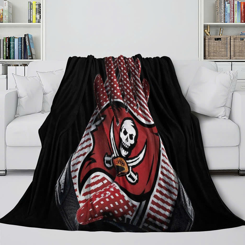 Tampa Bay Buccaneers Blanket Sherpa Blanket Throw Blanket