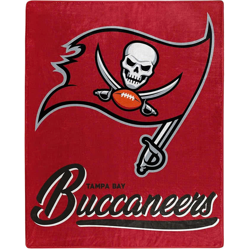 Tampa Bay Buccaneers Blanket Sherpa Blanket Throw Blanket