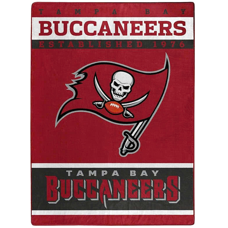 Tampa Bay Buccaneers Blanket Sherpa Blanket Throw Blanket