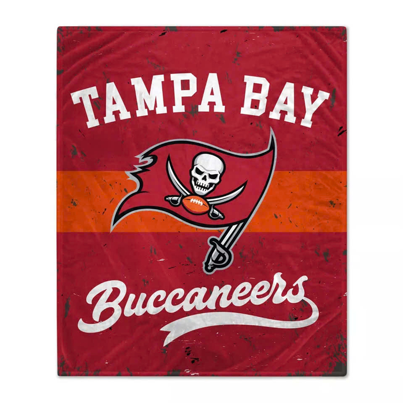 Tampa Bay Buccaneers Blanket Sherpa Blanket Throw Blanket