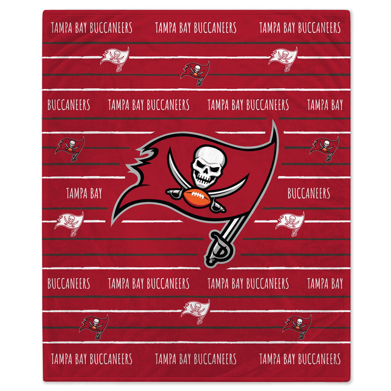 Tampa Bay Buccaneers Blankets Sherpa Blanket Throw Blanket
