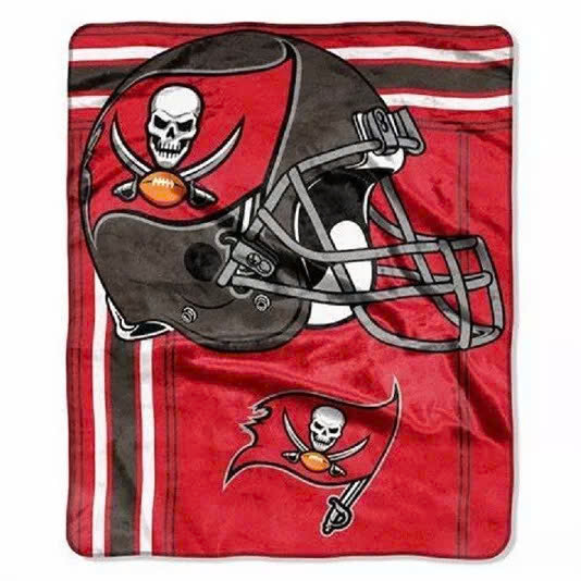 Tampa Bay Buccaneers Blankets Sherpa Blanket Throw Blanket