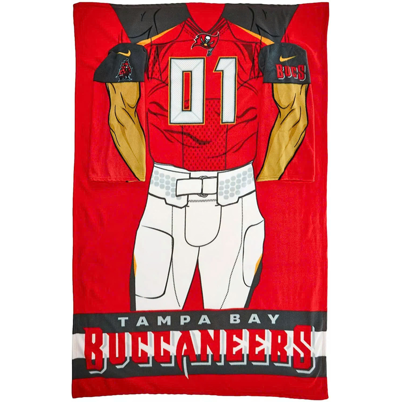 Tampa Bay Buccaneers Blankets Sherpa Blanket Throw Blanket