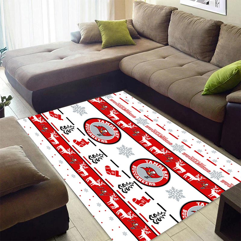 Tampa Bay Buccaneers Rug NFL Area Rug Bedroom Rug Indoor Rugs Rectangle Carpet