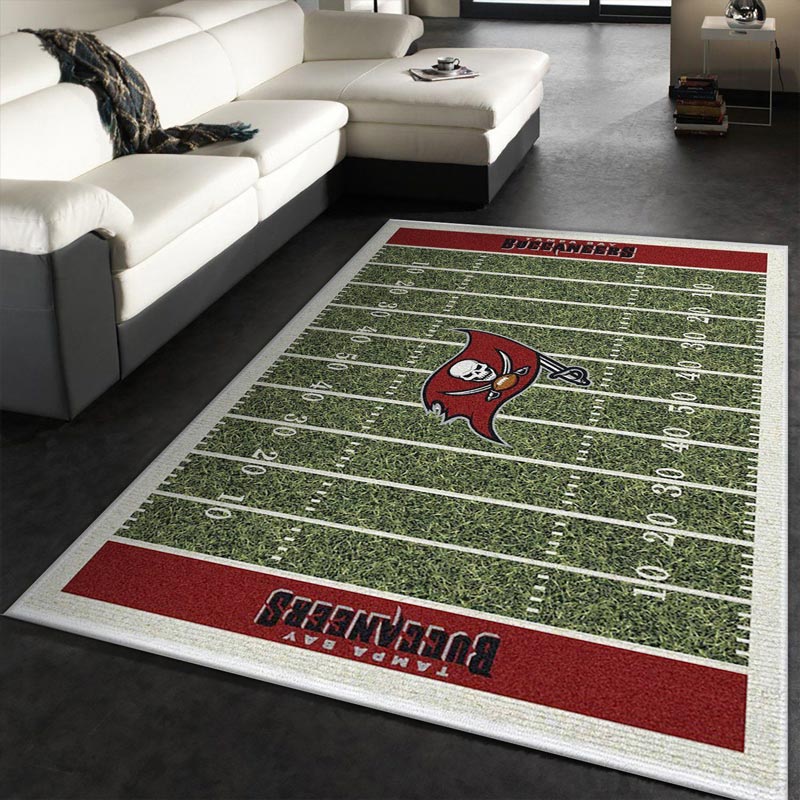 Tampa Bay Buccaneers Area Rug NFL Area Rug Bathroom Rugs Indoor Rug Rectangle Carpet