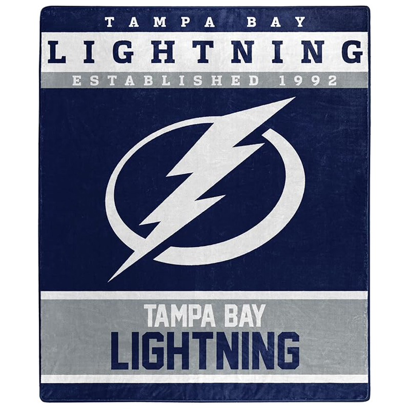 Tampa Bay Lightning Blanket FLeece Blanket Throw Blanket