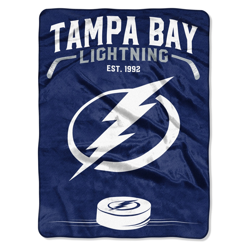 Tampa Bay Lightning Blanket Sherpa Blanket Throw Blanket