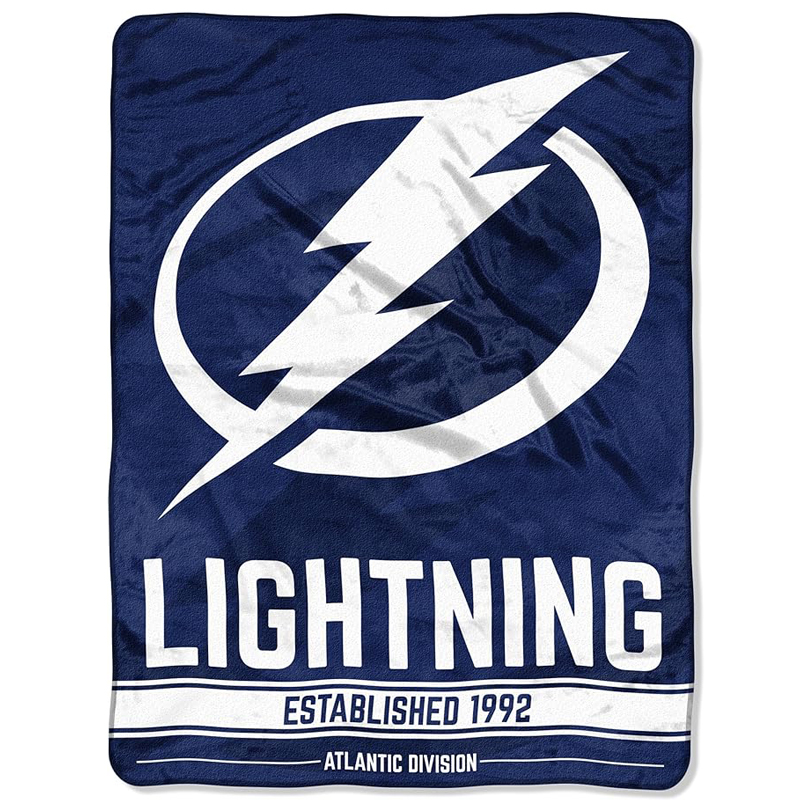 Tampa Bay Lightning Blanket Sherpa Blanket Throw Blanket