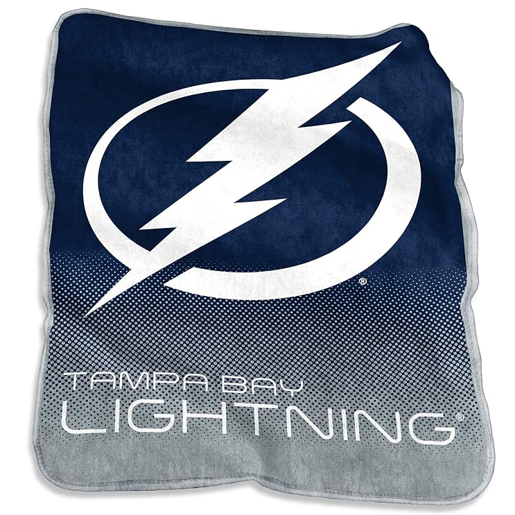 Tampa Bay Lightning Blankets Sherpa Blanket Throw Blanket