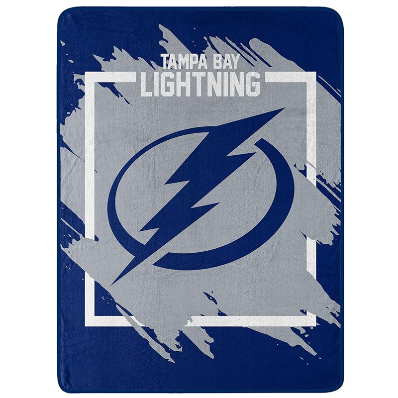 Tampa Bay Lightning Blankets Sherpa Blanket Throw Blanket