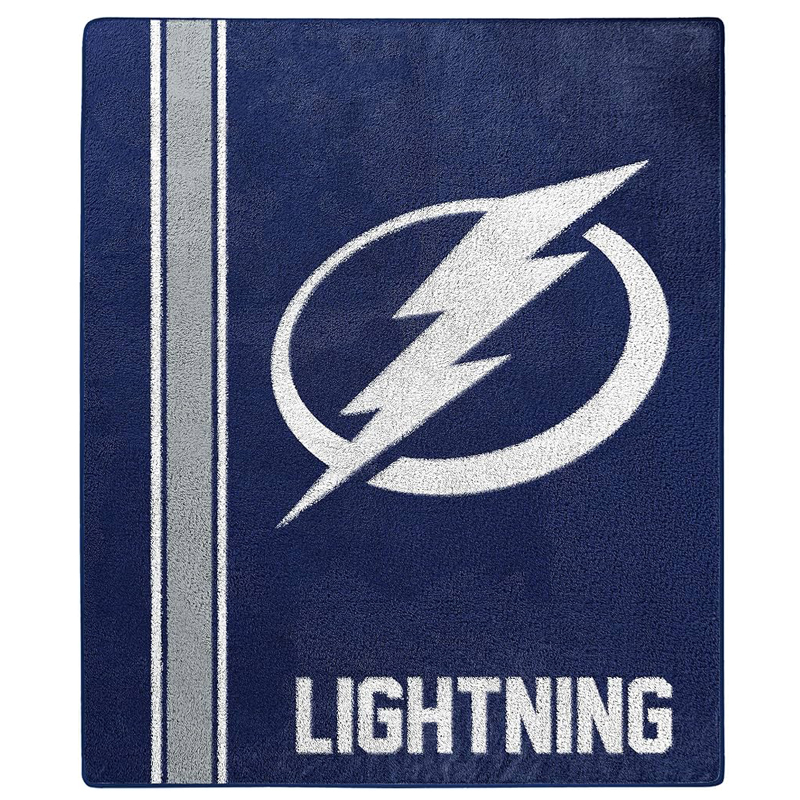 Tampa Bay Lightning Blankets Sherpa Blanket Throw Blanket