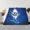 Tampa Bay Rays Blanket FLeece Blanket Throw Blanket tampa bay rays blanket fleece blanket throw blanket v31